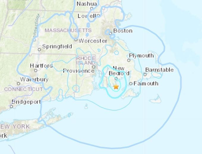 Dartmouth 3.6 Magnitude Earthquake Rattles Massachusetts Homes WATD