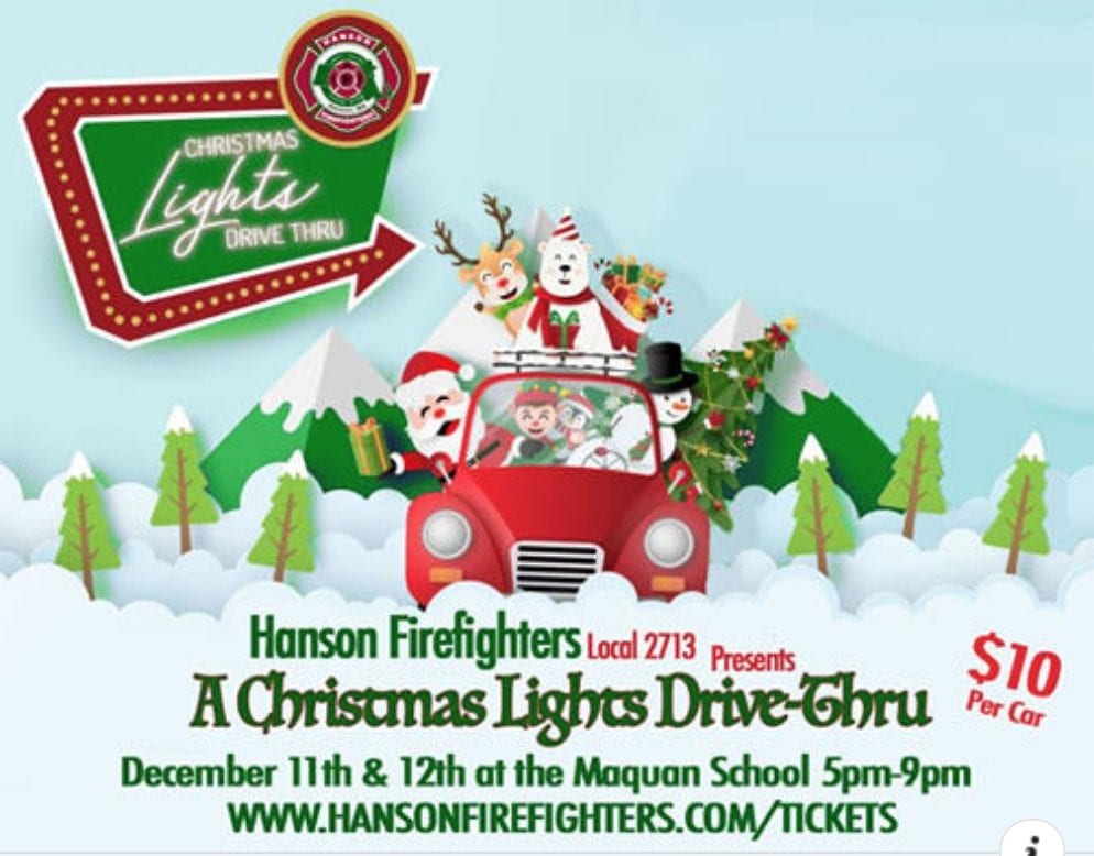 Christmas Lights DriveThru in Hanson WATD 95.9 FM
