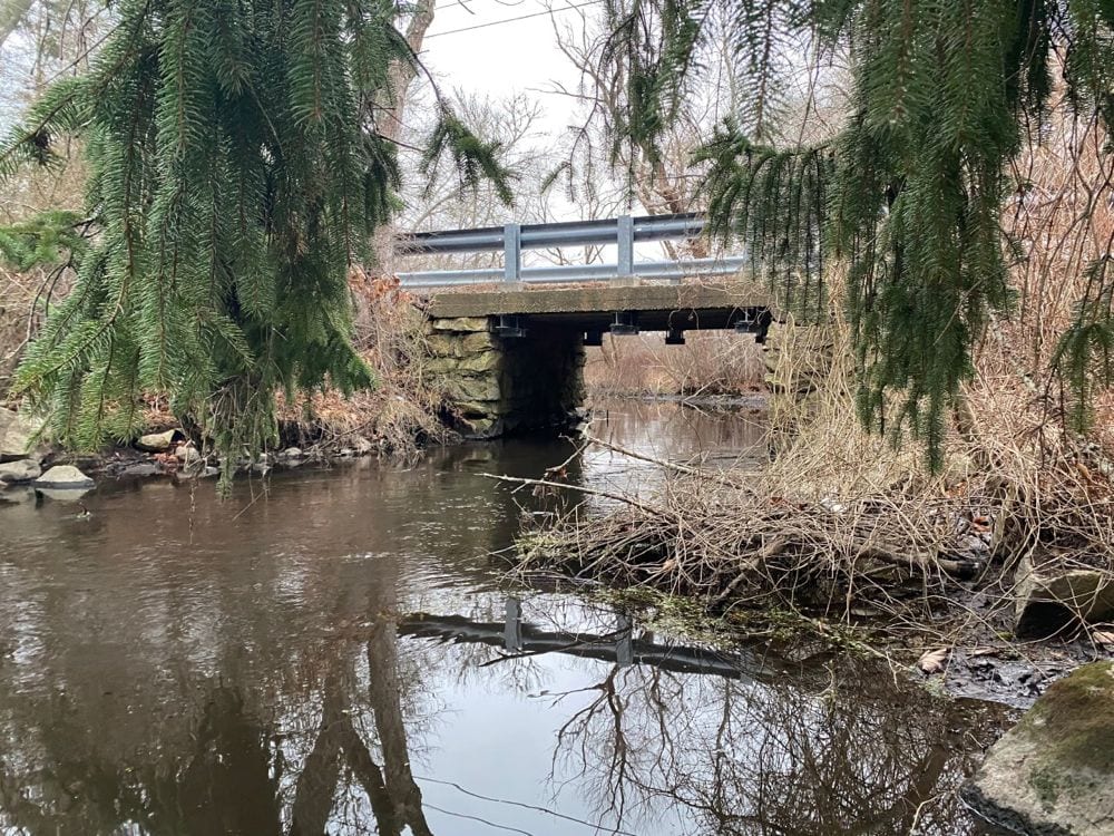 Brook Road Bridge in Plymouth Closed WATD 95.9 FM