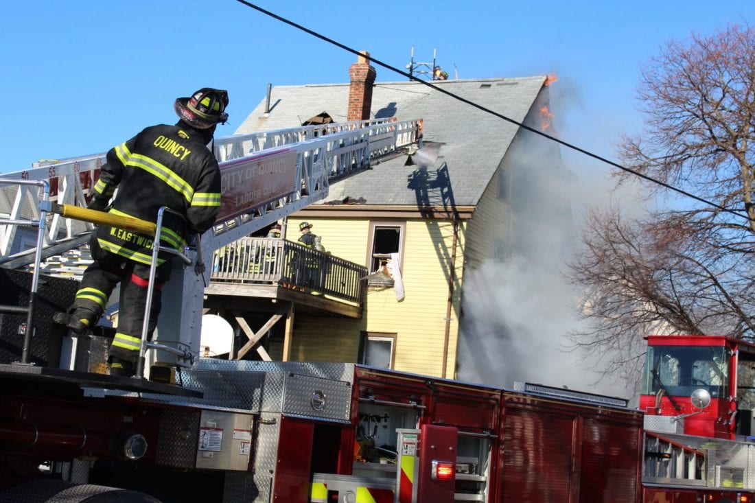 ThreeAlarm Fire Causes Extensive Damage to Quincy Home WATD 95.9 FM