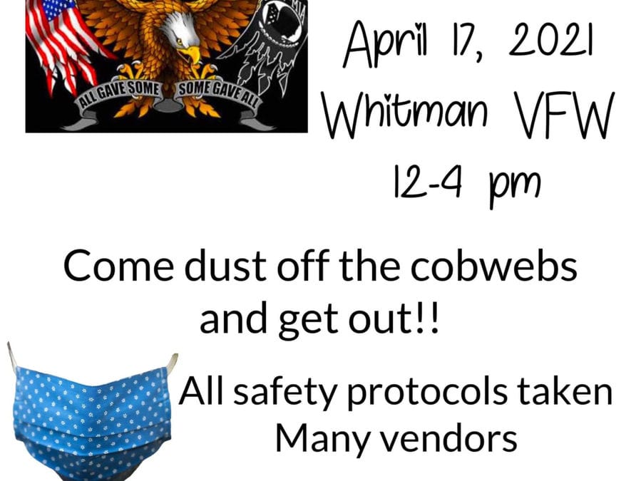 Craft Fair on April 14th to Benefit the Veterans of the Whitman VFW