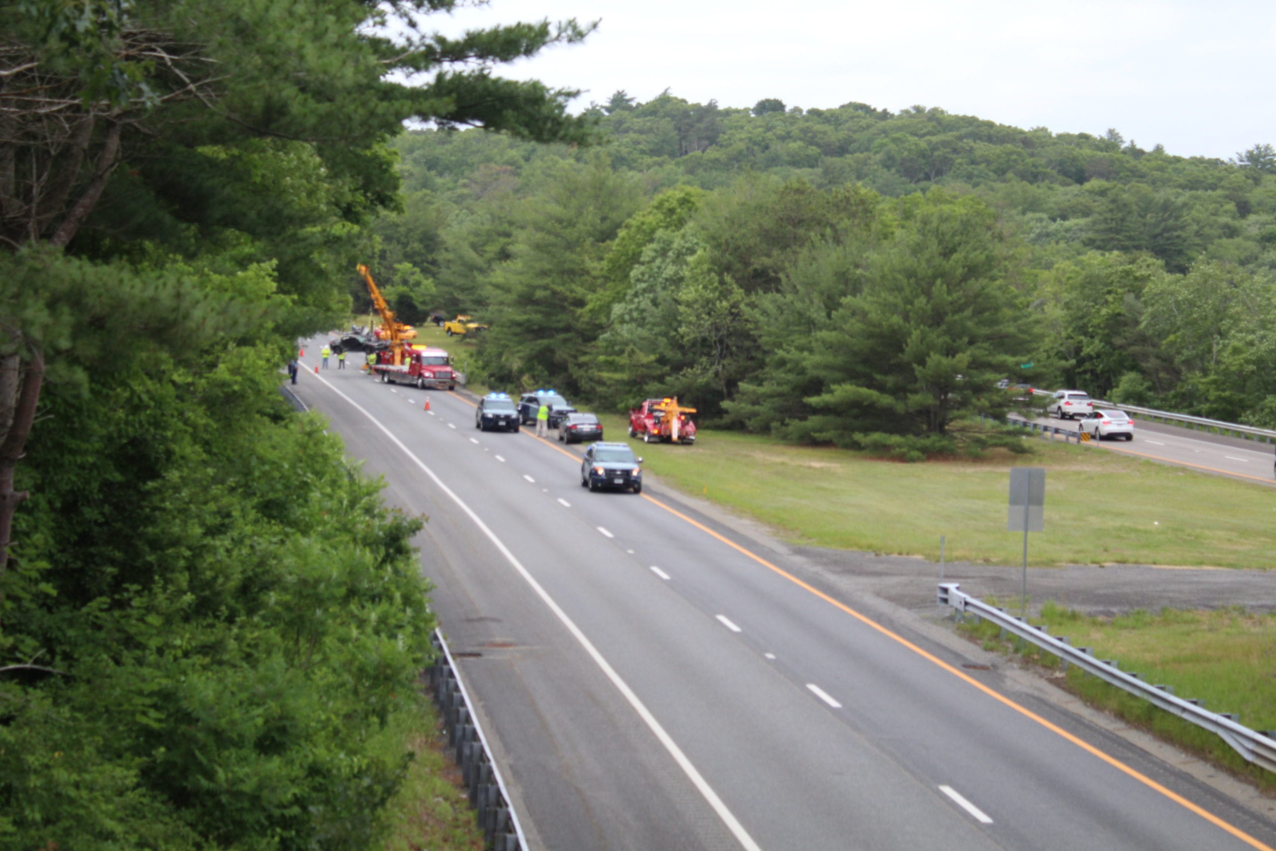 Plymouth Fire Department Responds to Fatal Crash on Route 3 Southbound