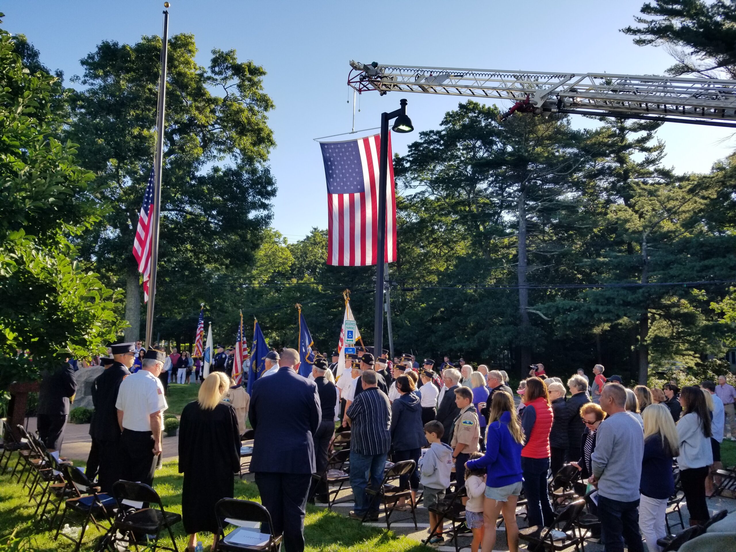 Duxbury Unveils 9/11 Monument on 20th Anniversary of Terror Attacks