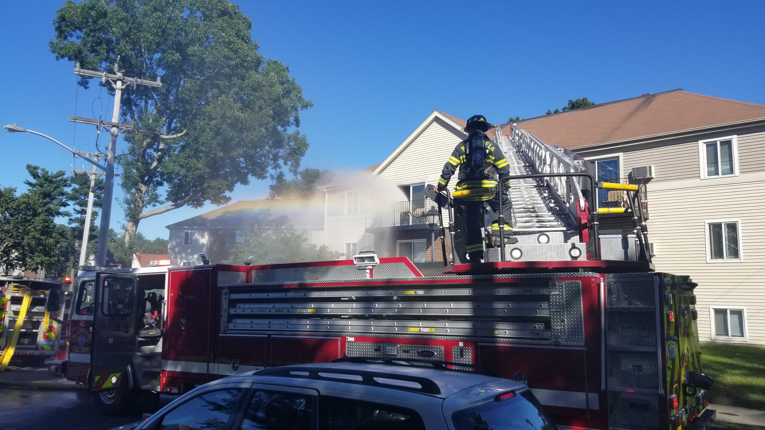 Family Displaced after Fire at Marshfield Village Apartments | WATD 95.9 FM