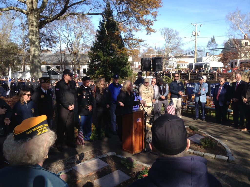 WATD’s Ed Perry Reports from Marshfield Veterans Day Parade and