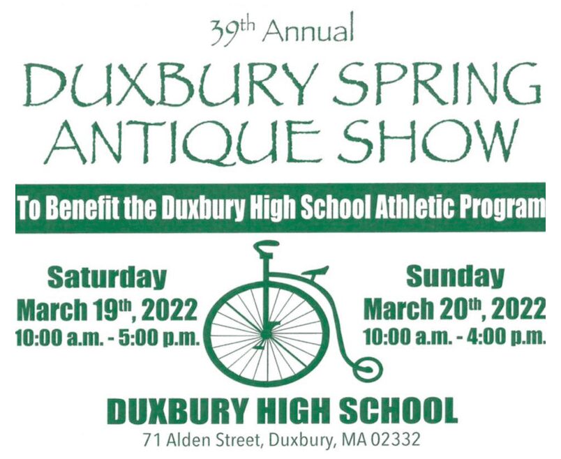 39th Annual Duxbury Spring Antique Show WATD 95.9 FM