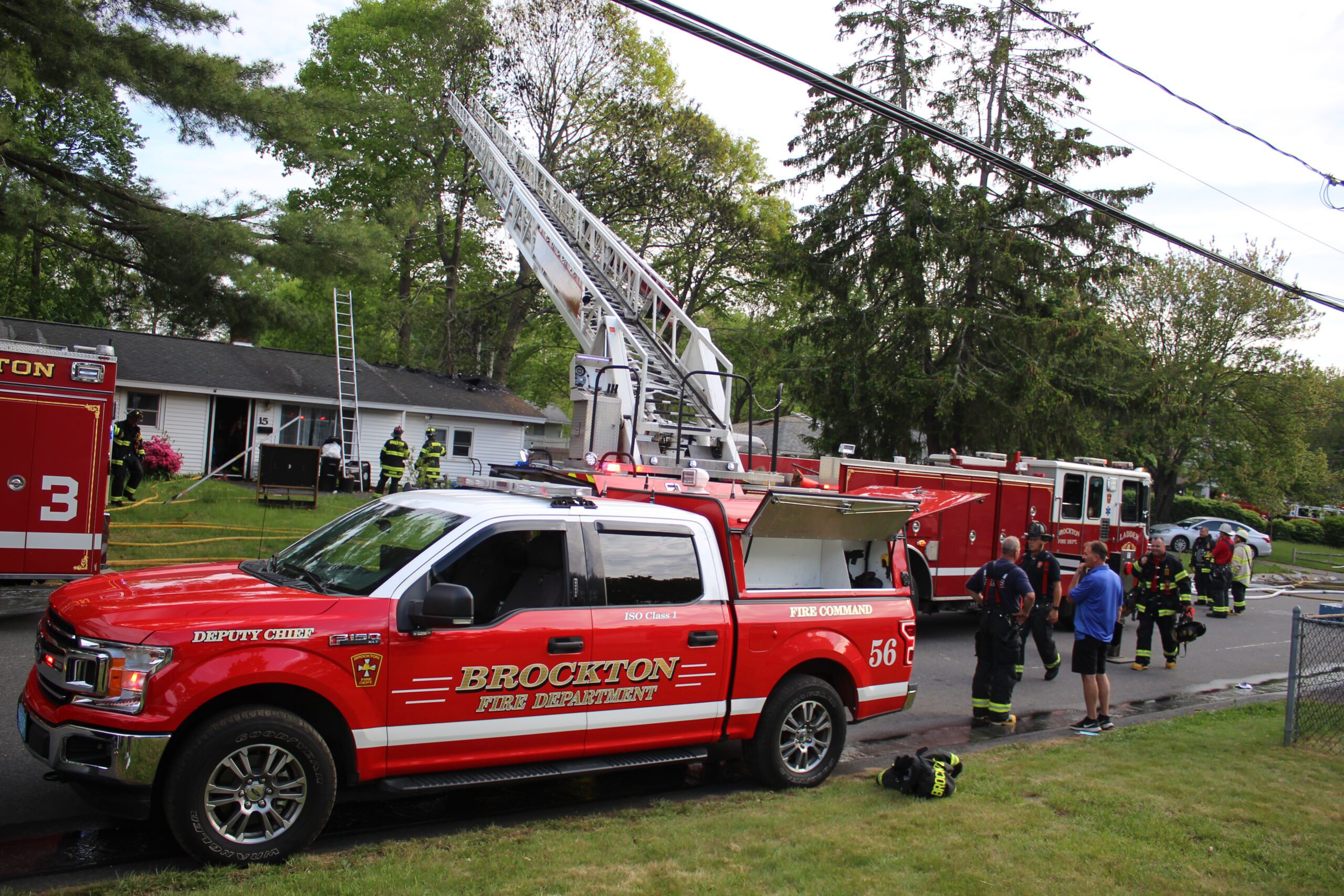 Five Adults, One Child Displaced after Fire Spreads to Brockton Homes ...