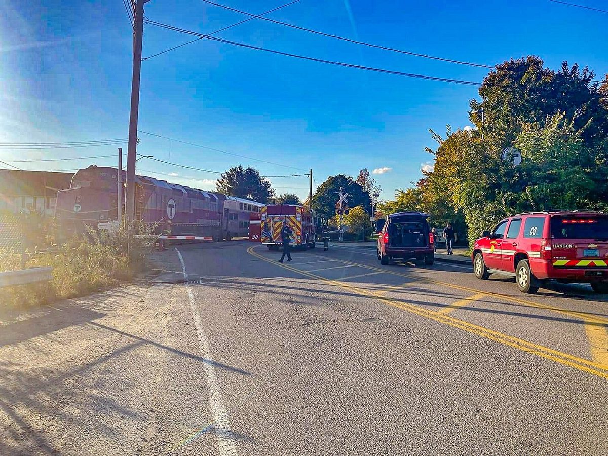 Commuter Train Fire In Hanson WATD 95.9 FM
